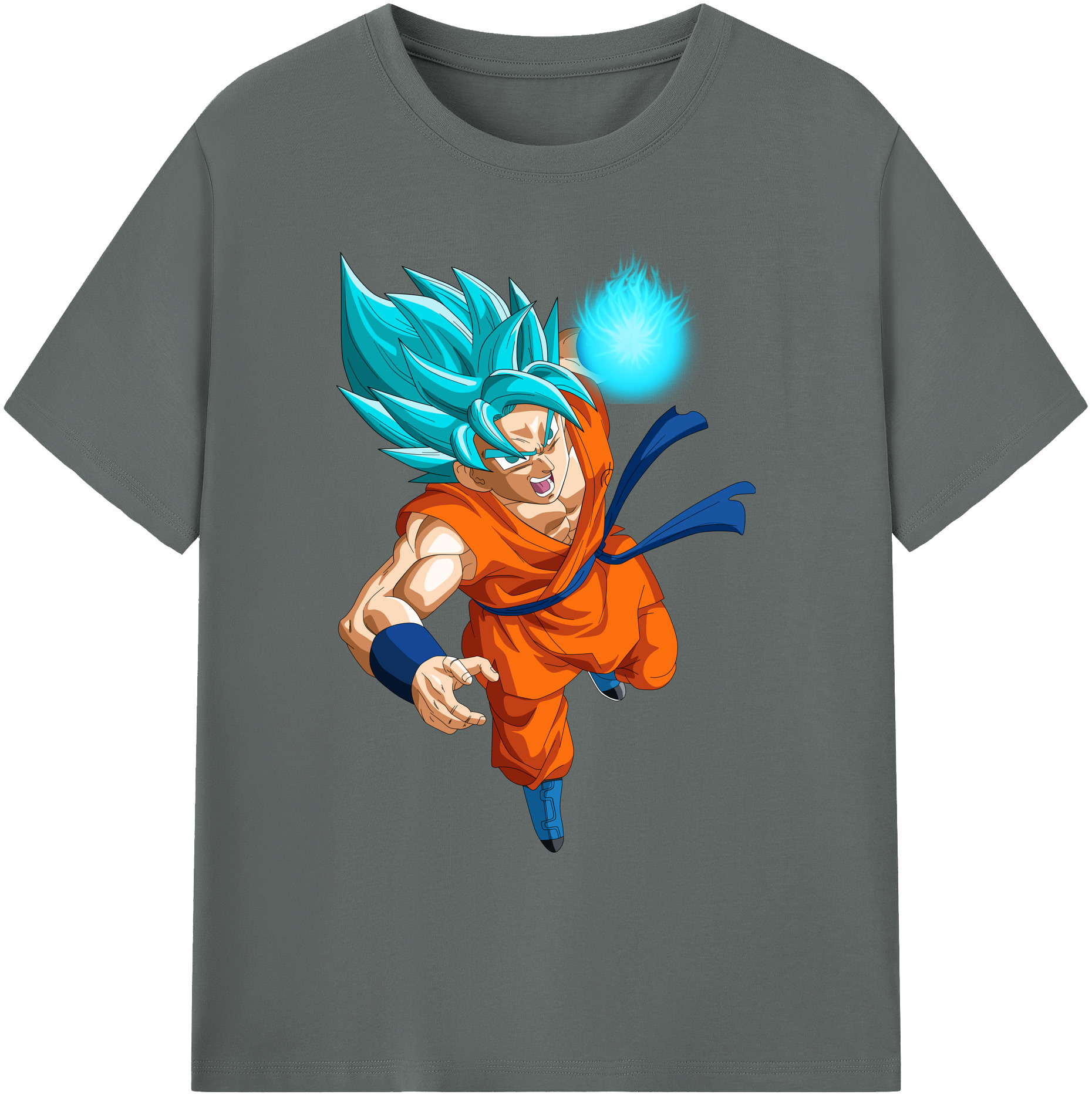 （画像用） ドラゴンボール 孫悟空（そん ごくう）Son Goku カカロット DRAGON BALL Kakarotto 綿100％ メンズ半袖Tシャツ｜肌触りやわらか＆通気性